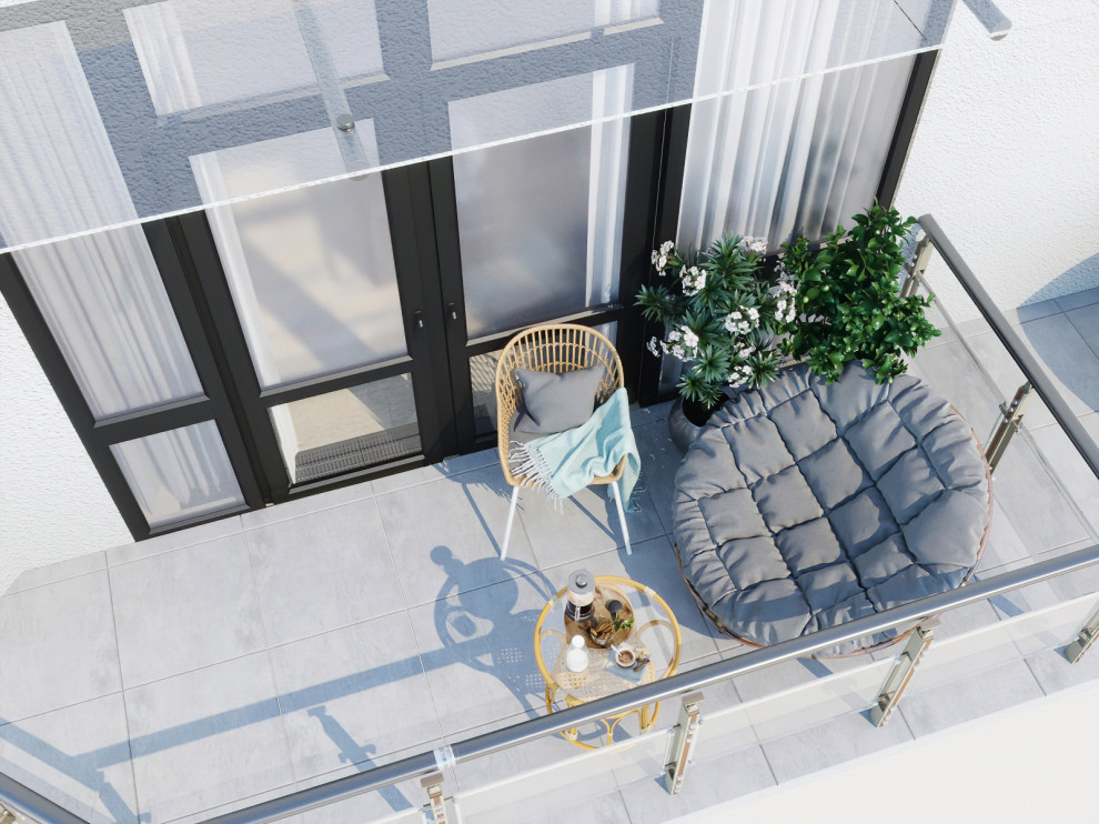 Квартира в современном стиле с элементами лофта