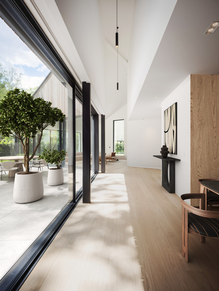 Four suite apartment building