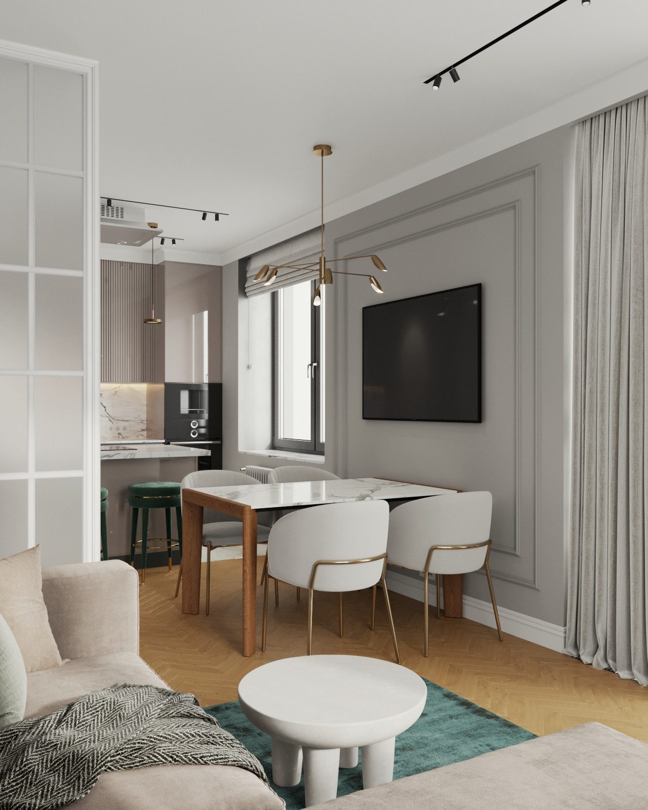 3-х комн. кв-ра ЖК "Ленинградка 58" 65,3 м2, 2022