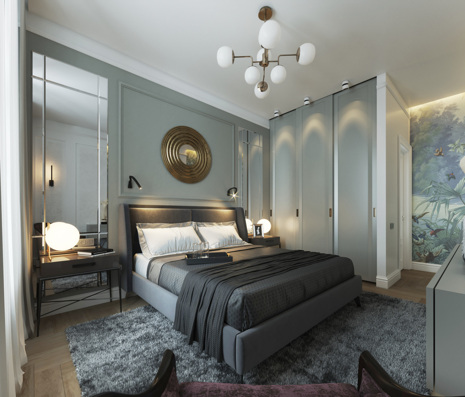 Интерьер частного жилого дома