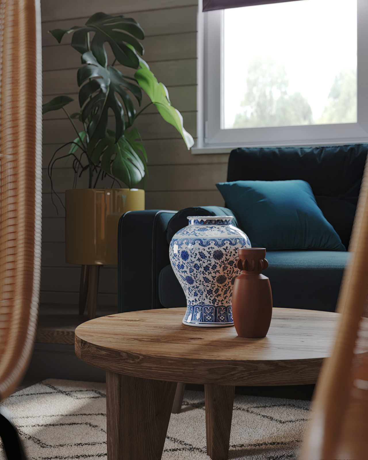 Загородный дом для молодой семьи с котами