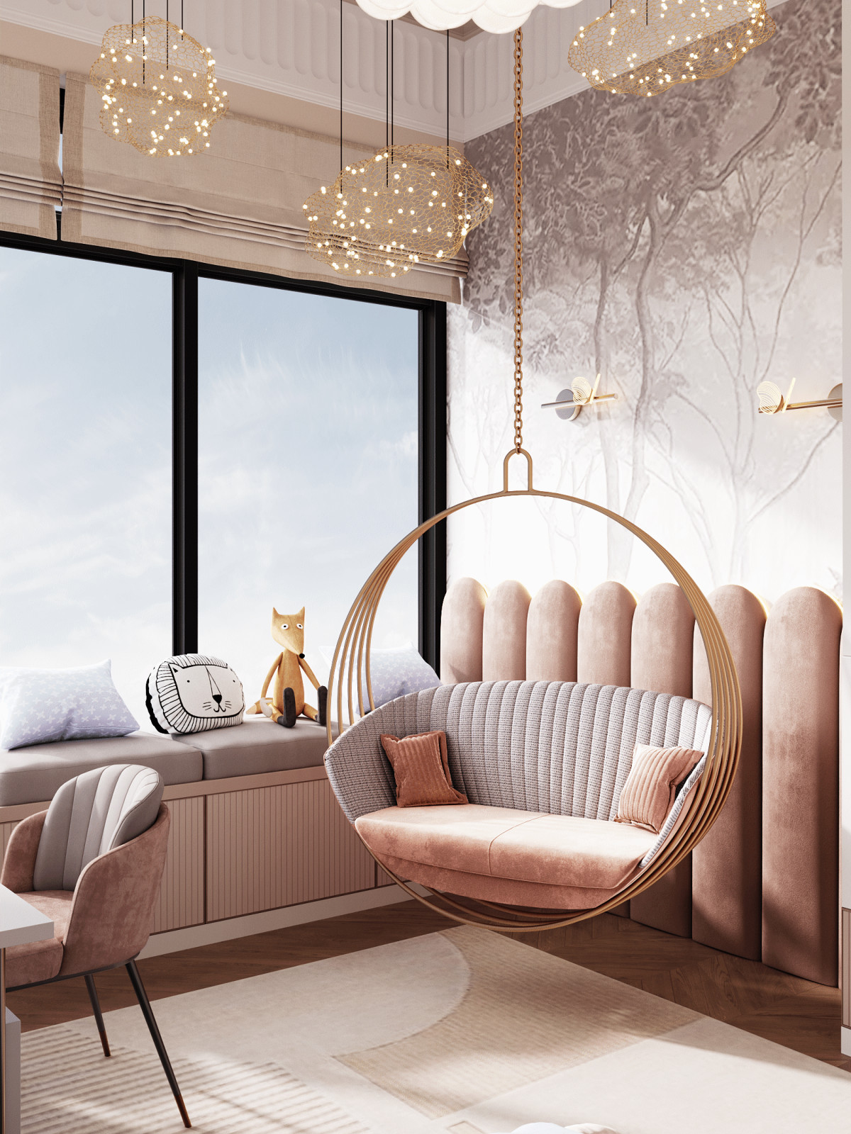 Современный интерьер на 200 кв.м.