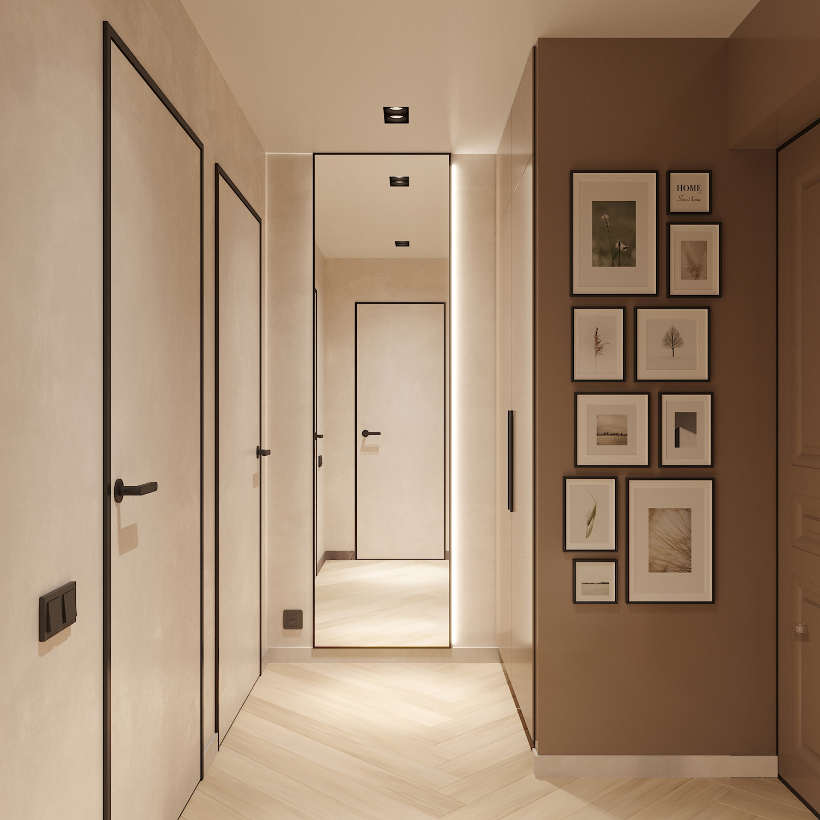 Дизайн-проект квартиры 50 кв.м.