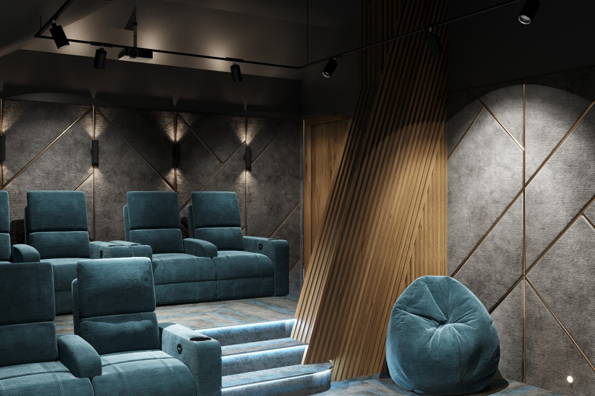 КП Клязьминский парк (кинозал на мансарде)