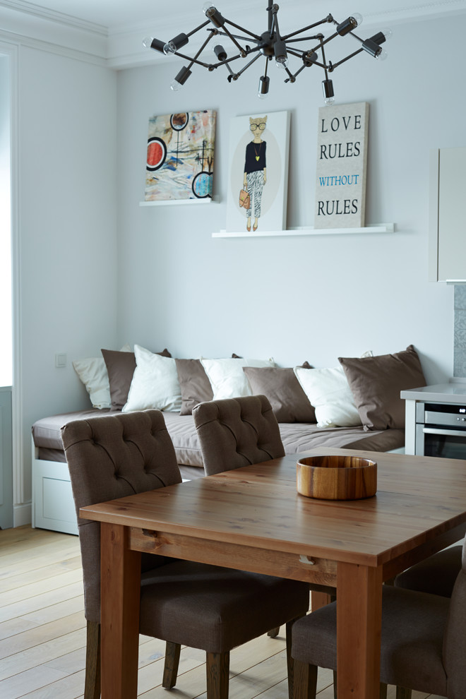 Воздушная квартира в скандинавском стиле напротив Нескучного сада