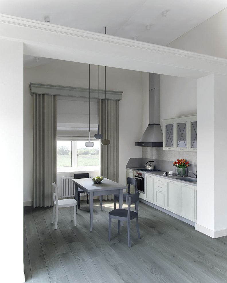 Интерьер частного дома в Московской области.