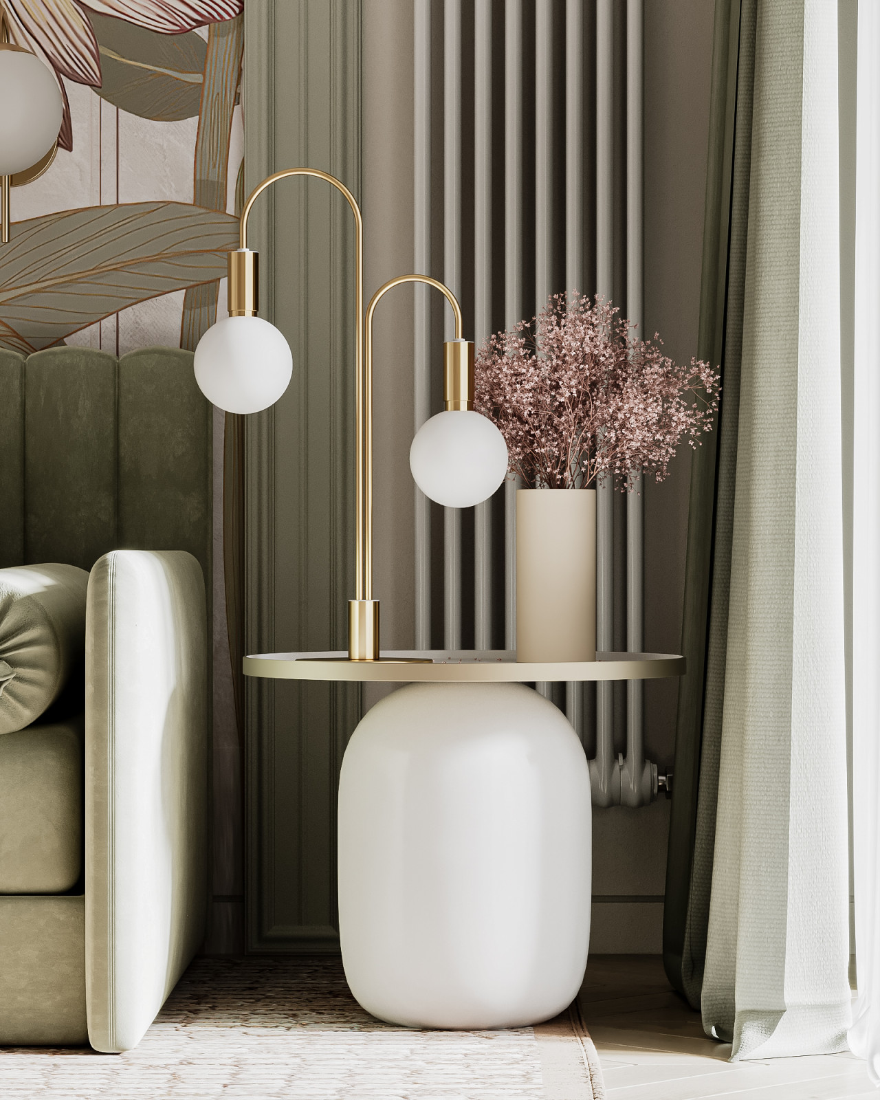 Дизайн интерьера квартиры в современном стиле на ул. Новаторов