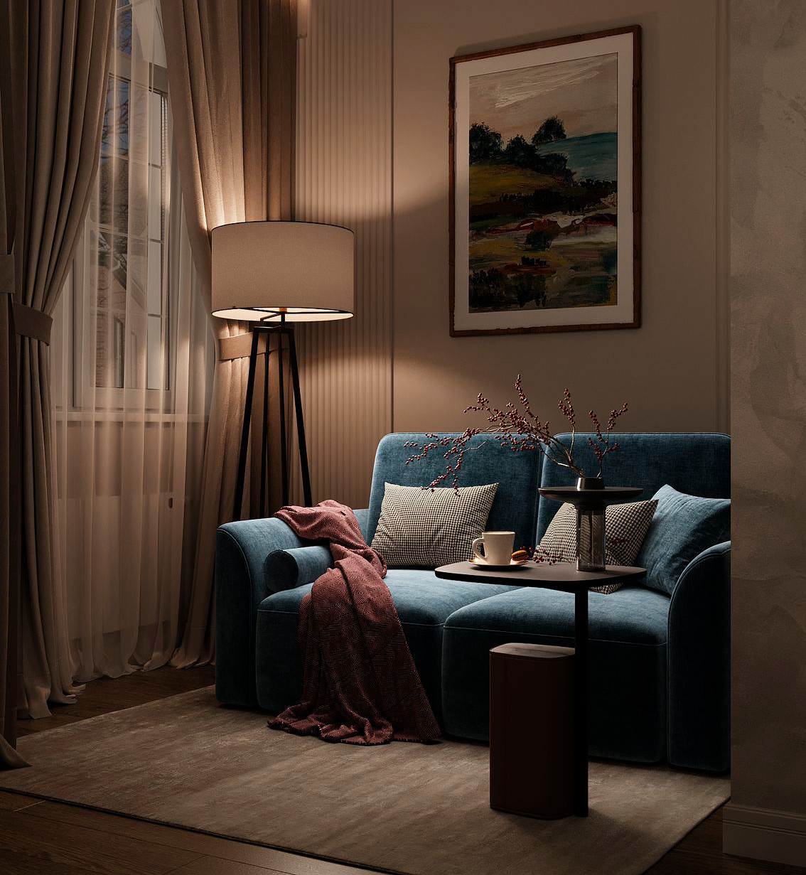 Энергия природы: уютный коттедж с кинотеатром