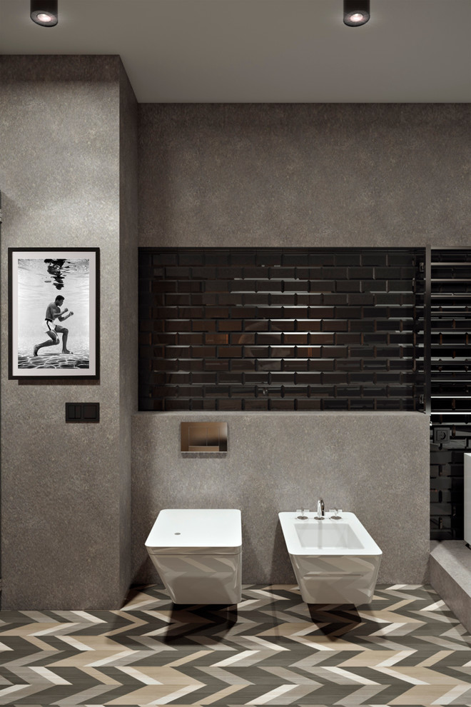 Квартира в современном стиле с элементами лофт-стилистики