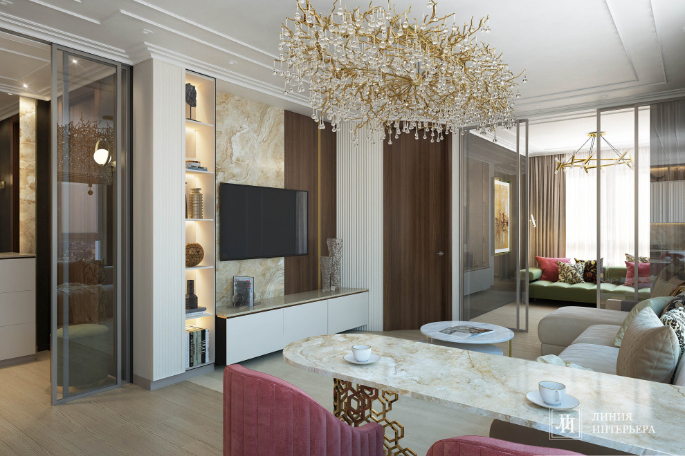 Дизайн 2-х комнатной квартиры в современном стиле