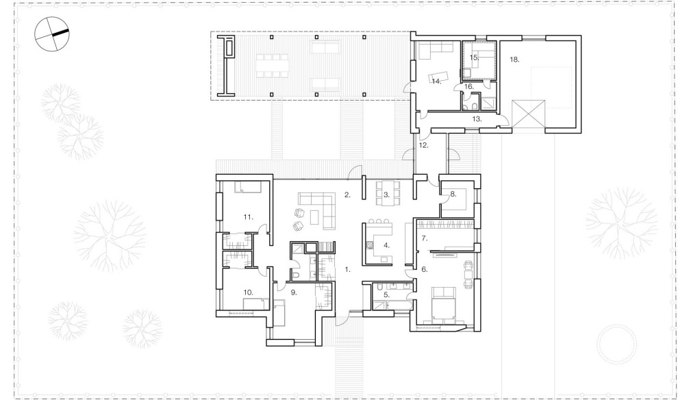 Дом с террасой