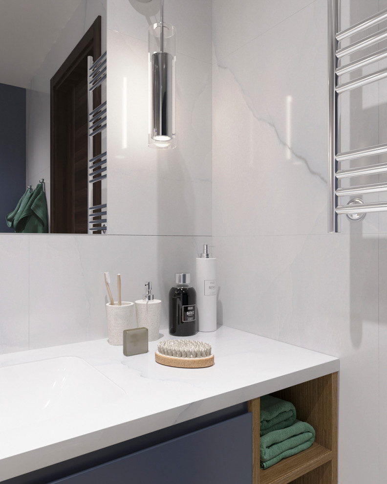 Ванная комната по фен-шую, частный дом 200 кв.м