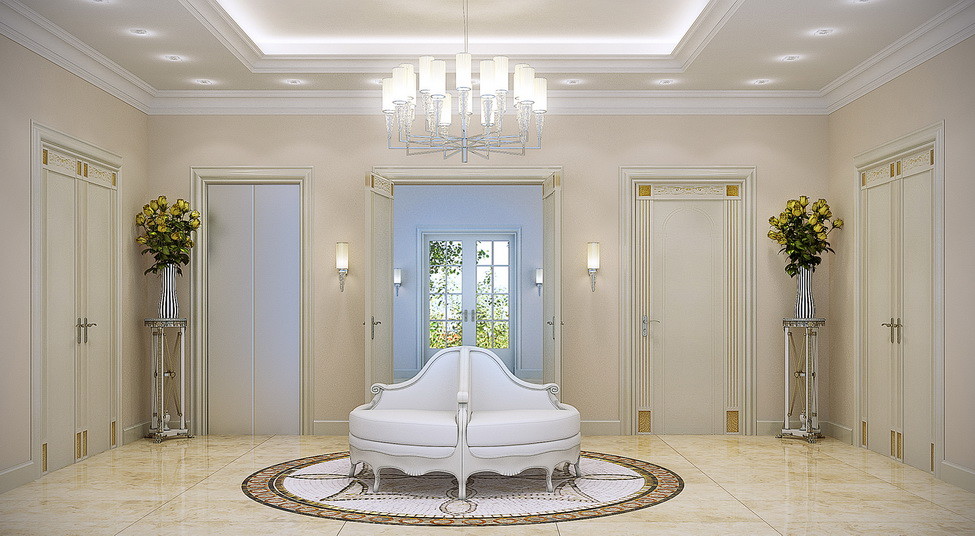 Дизайн-проект особняка на Рублево-Упенском шоссе