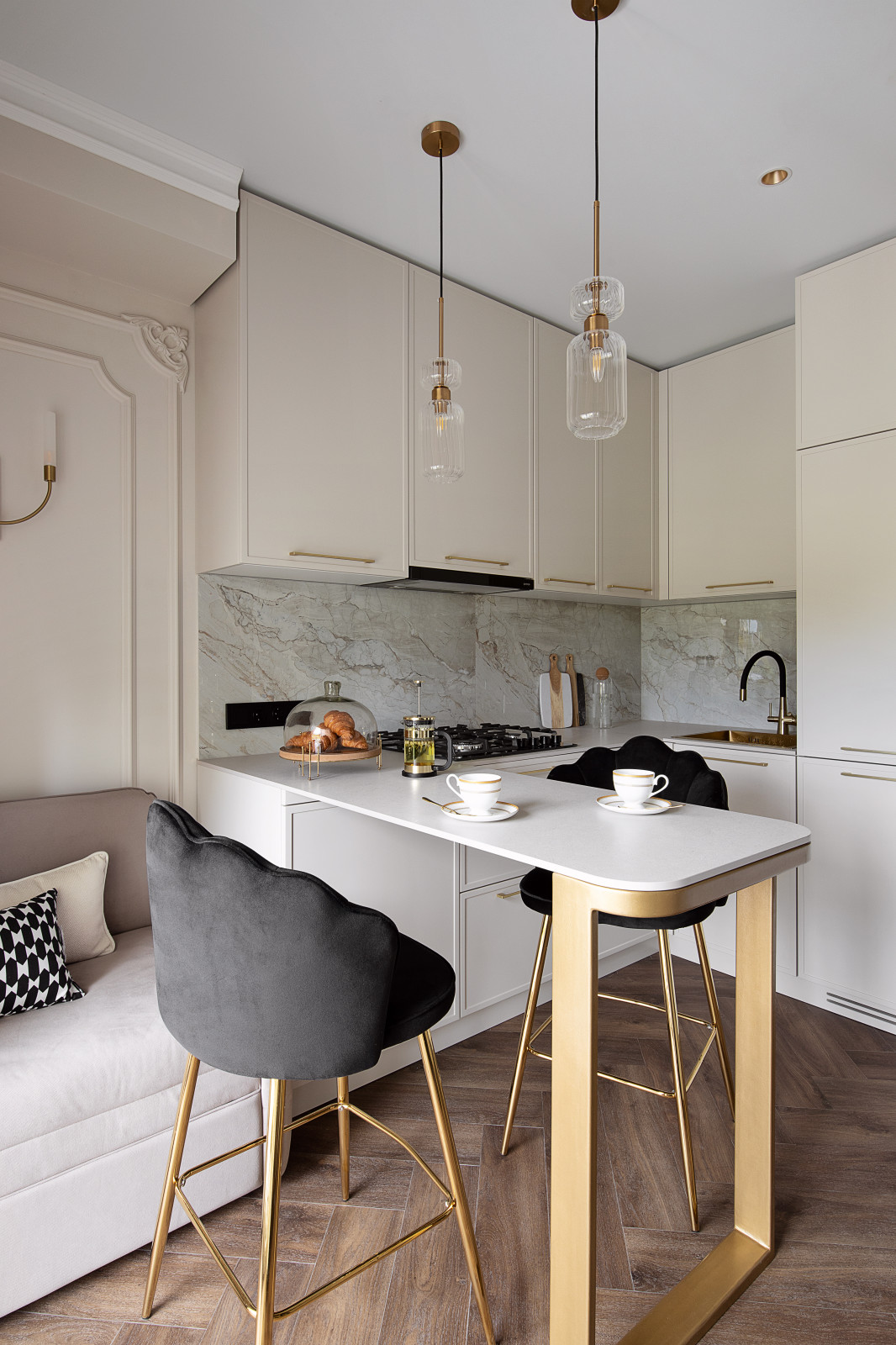 1-комнатная квартира 36 кв.м с французским шармом