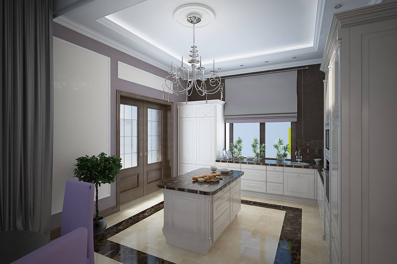 Дизайн-проект загородного дома 370 кв.м