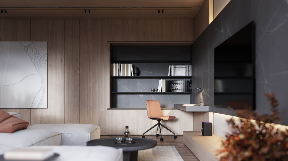 Дизайн-проект квартиры в ЖК «Кутузовская Ривьера» 80.6 кв.м