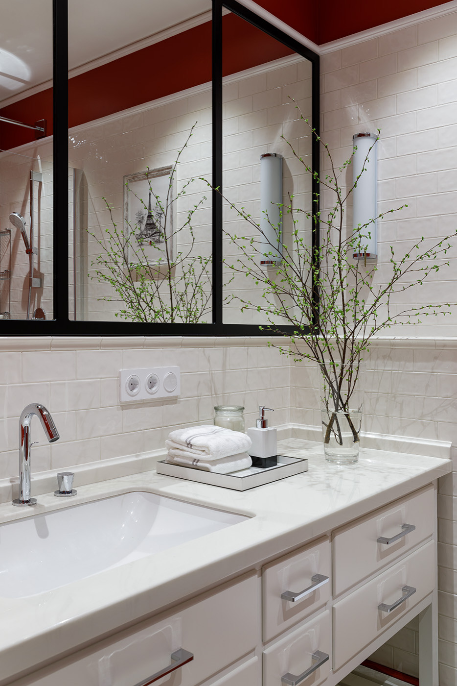 Реализованный проект квартиры 240м², ЖК Смольный проспект