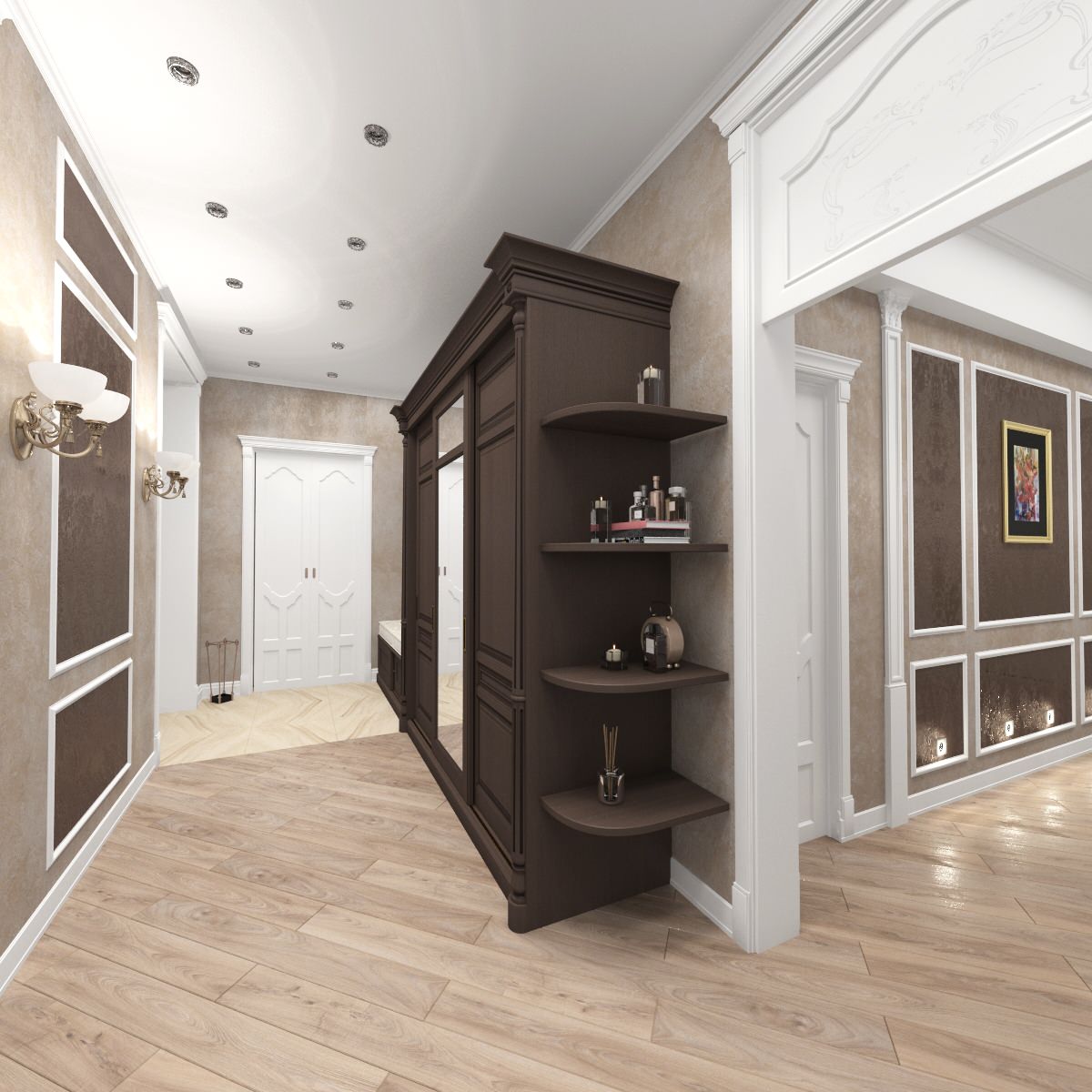 Дизайн-проект квартиры по ул. Серышева