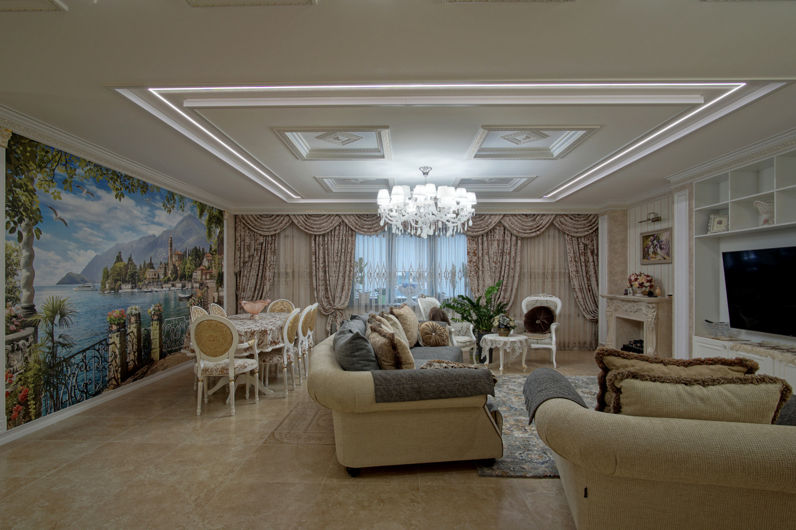 ГОТОВЫЙ РЕМОНТ КВАРТИРЫ 260 КВ.М В ЖК "ТУРГЕНЕВ" Г.КРАСНОДАР