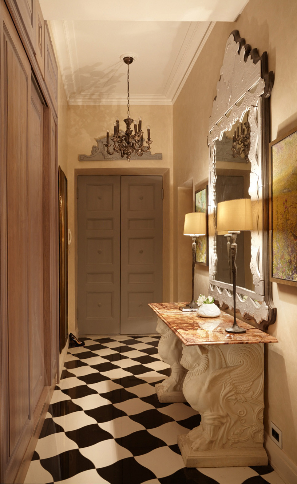 Обложка проекта: Квартира на Патриарших прудах в Москве