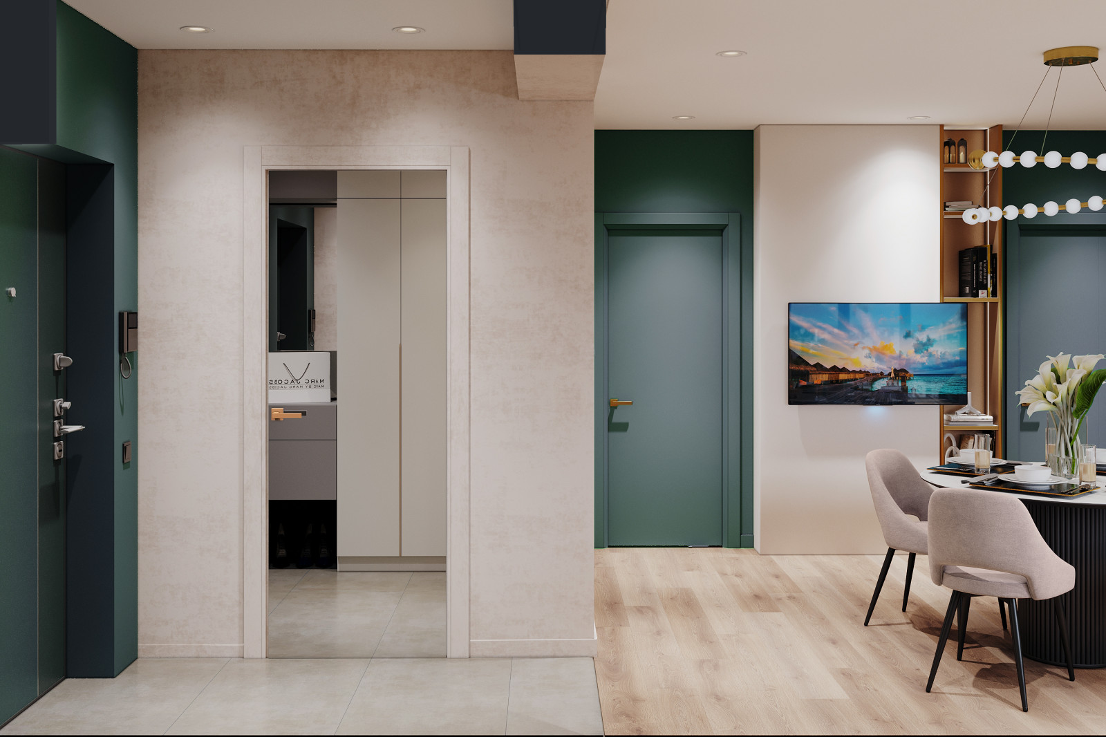 Интерьер 2-х комнатной квартиры