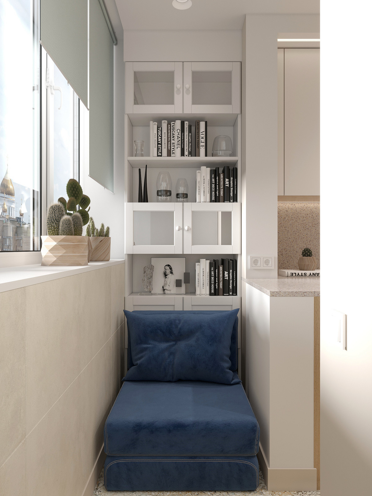 3-х комнатная квартира для семьи с двумя детьми и кабинетом