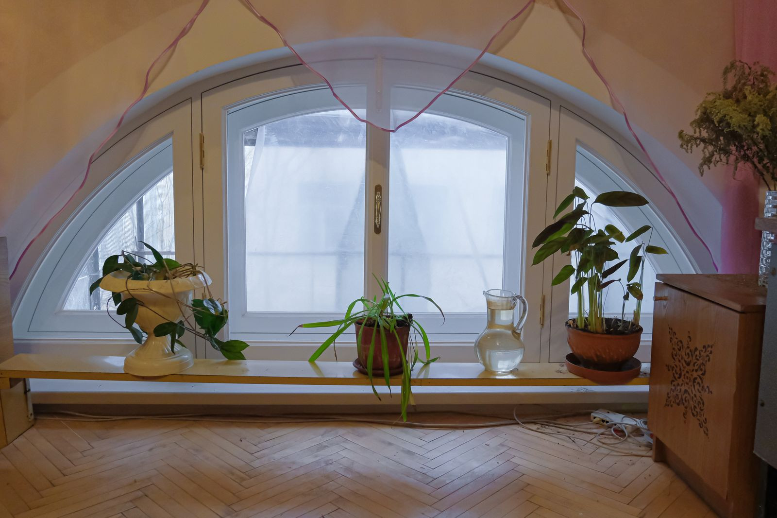 Квартира с историческими окнами и двери