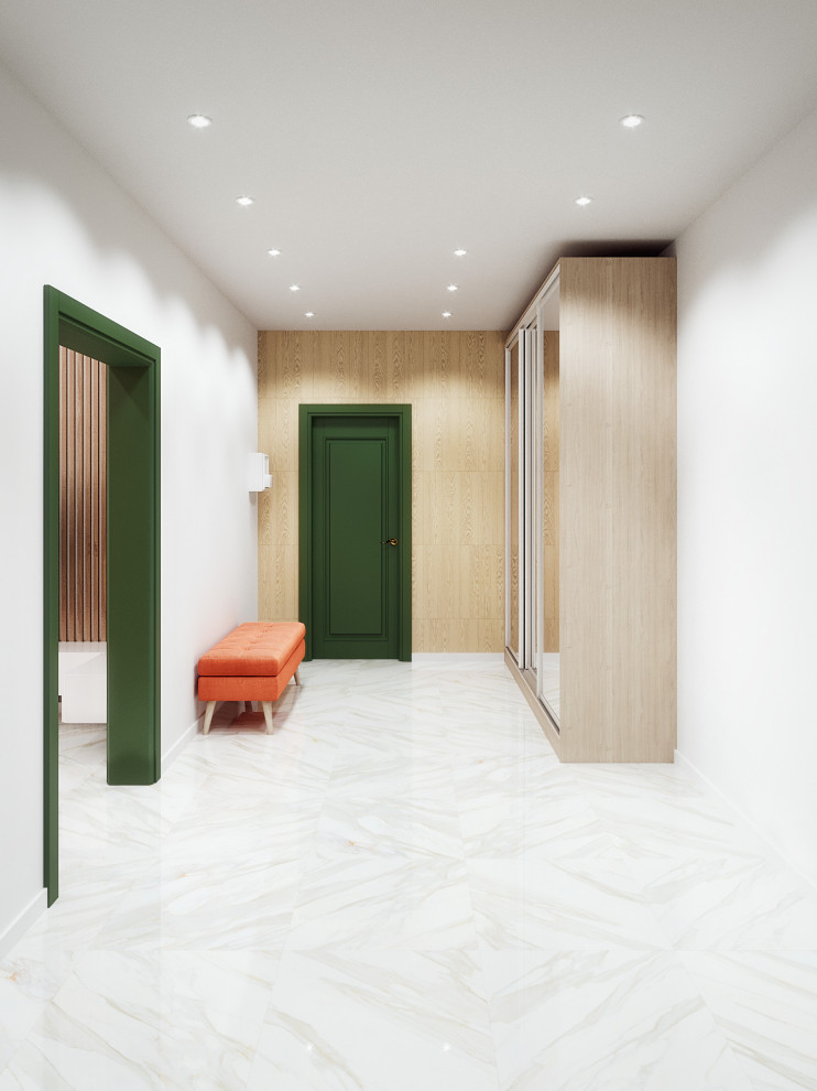 Обложка проекта: Гостиная кухня в сочных цветах