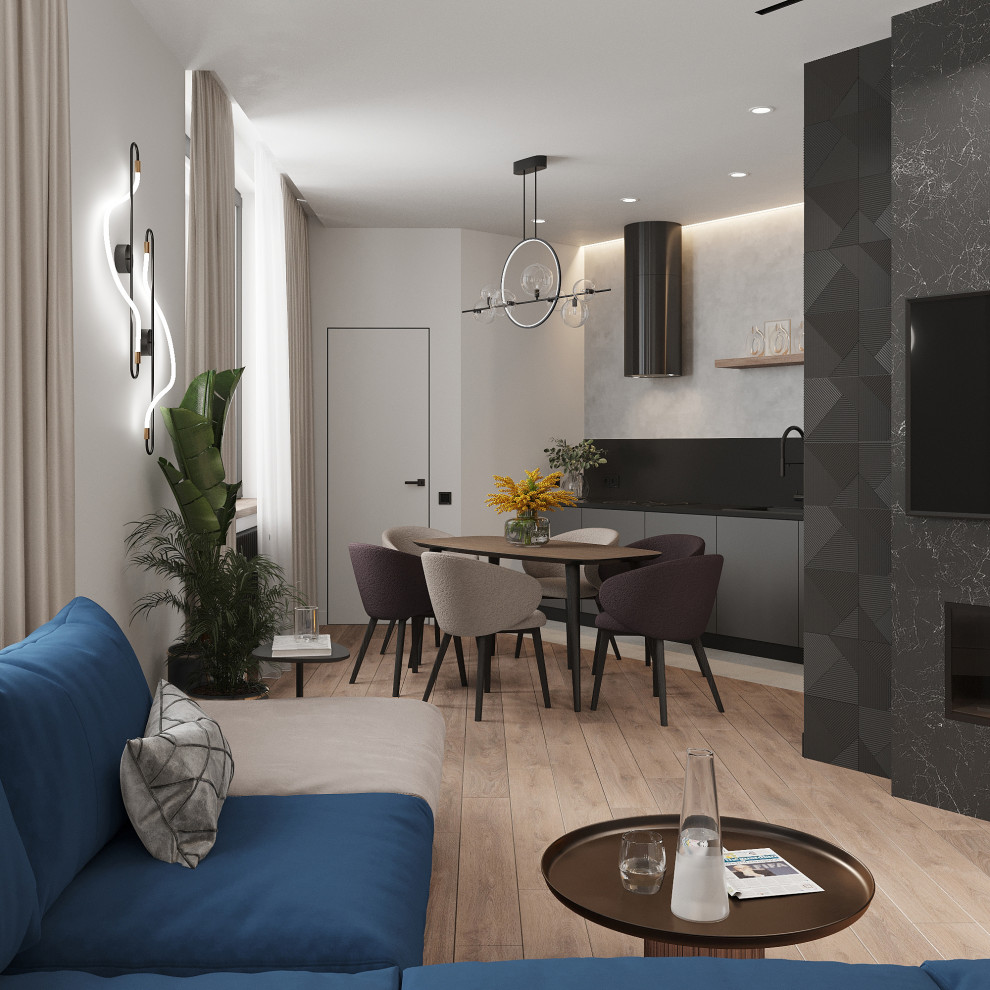 ЖК "Headliner", квартира в небоскребе.