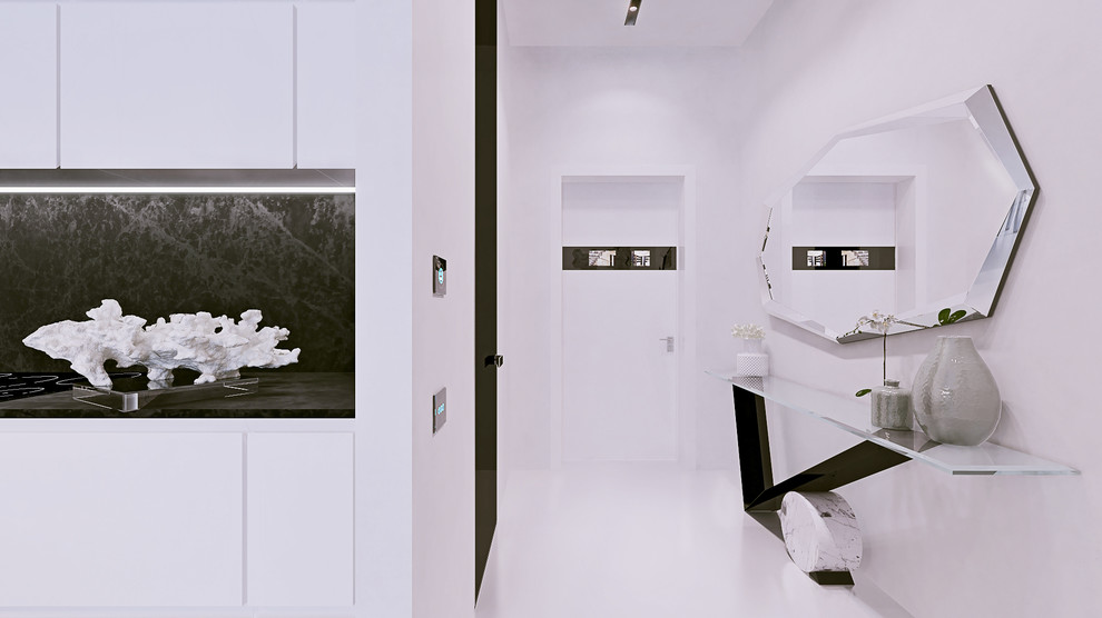 Квартира в современном стиле с элементами Хай-Тек