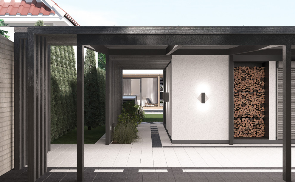 Обложка проекта: САДОВЫЙ ДОМИК С ЯПОНСКИМИ МОТИВАМИ