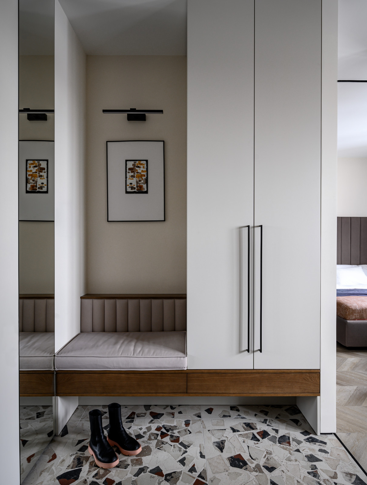 Обложка проекта: Стильная студия в ЖК "Сердце столицы". Публикация в журнале "Идеи вашего дома"