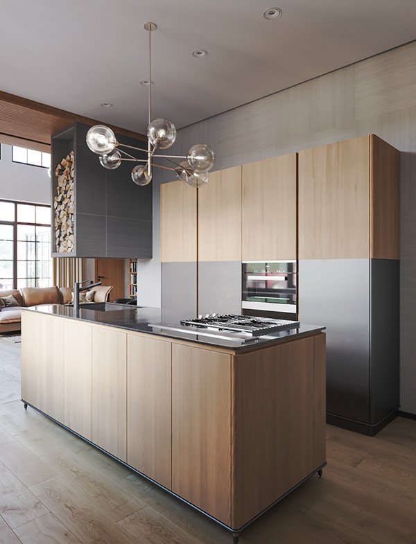 Сhalet with kitchen Thea Iton by ANOVA