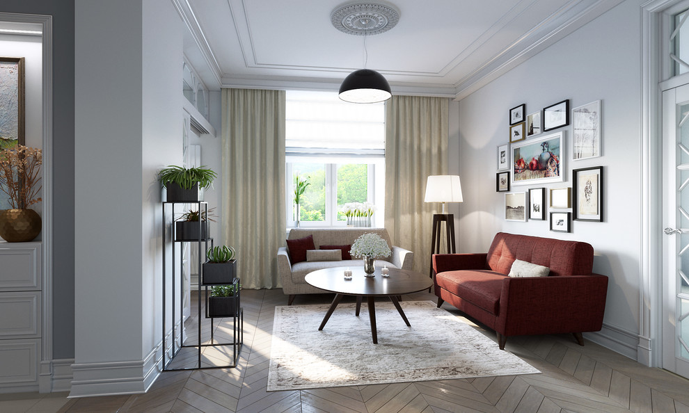 Обложка проекта: Квартира в сталинском доме на Кутузовском проспекте