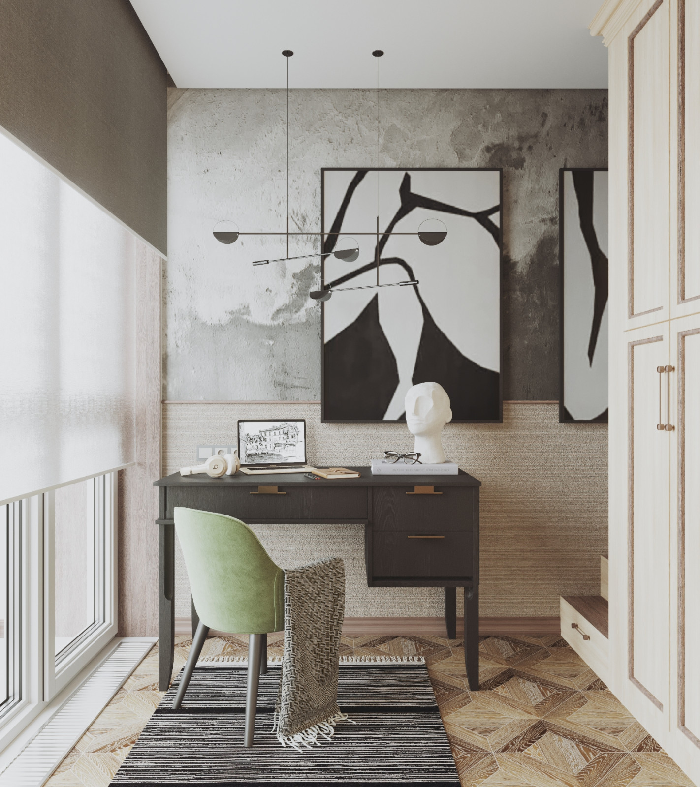 Квартира в стиле Кандинского