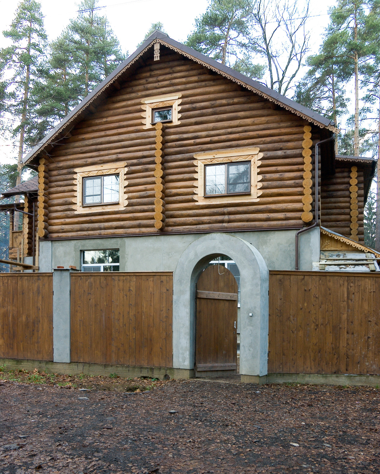 Деревянный домик