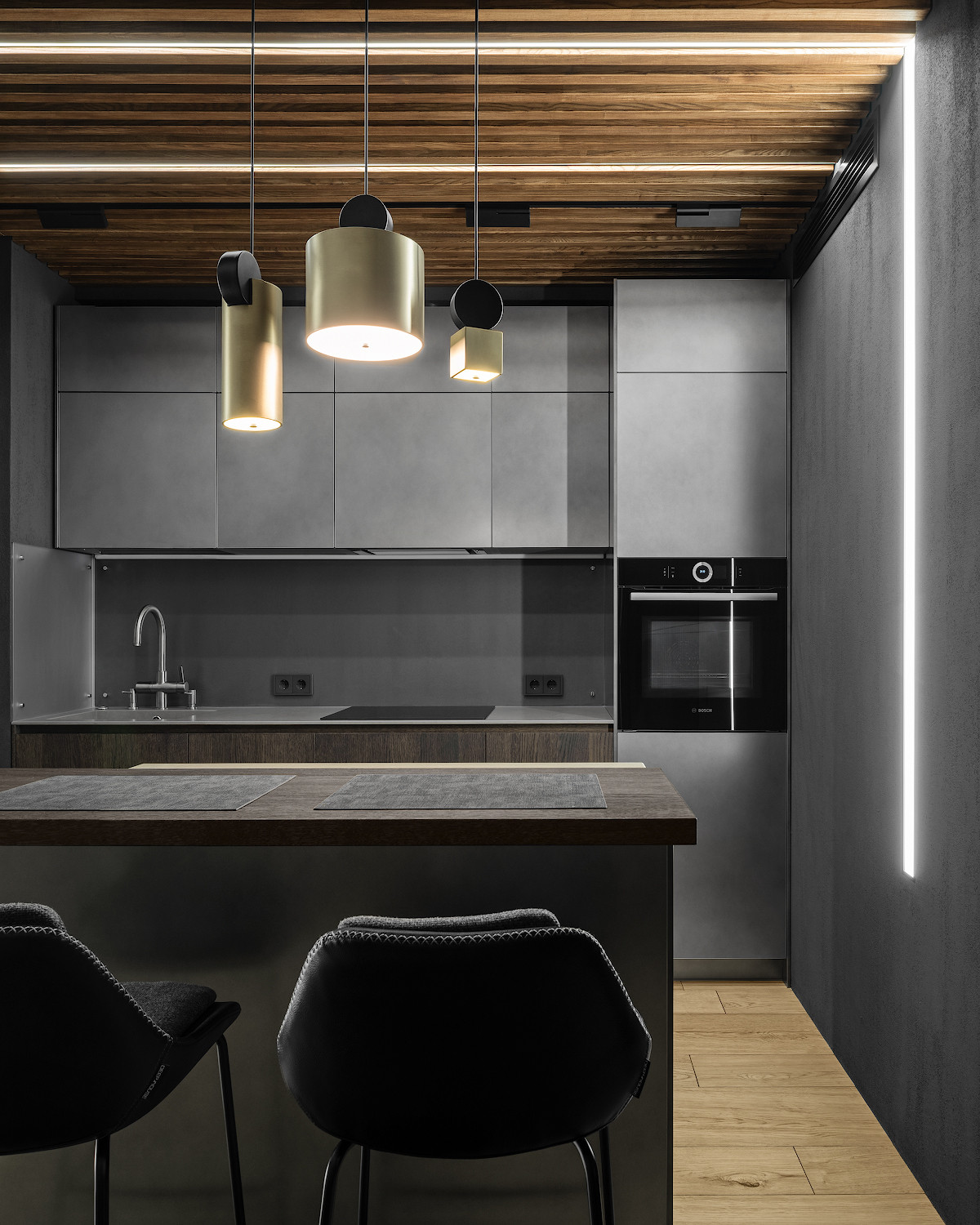 Black mood. Realization