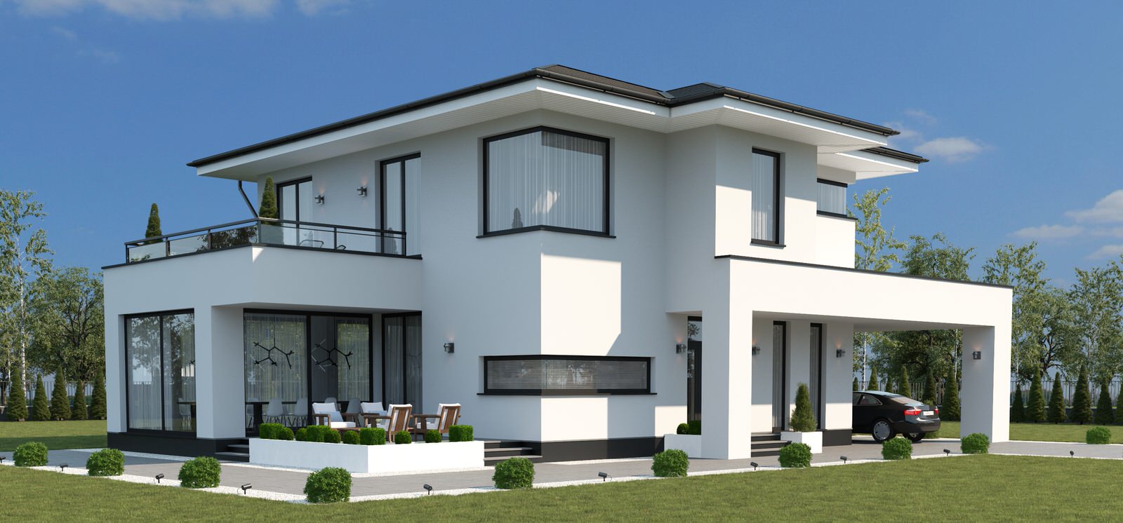 Современный дом