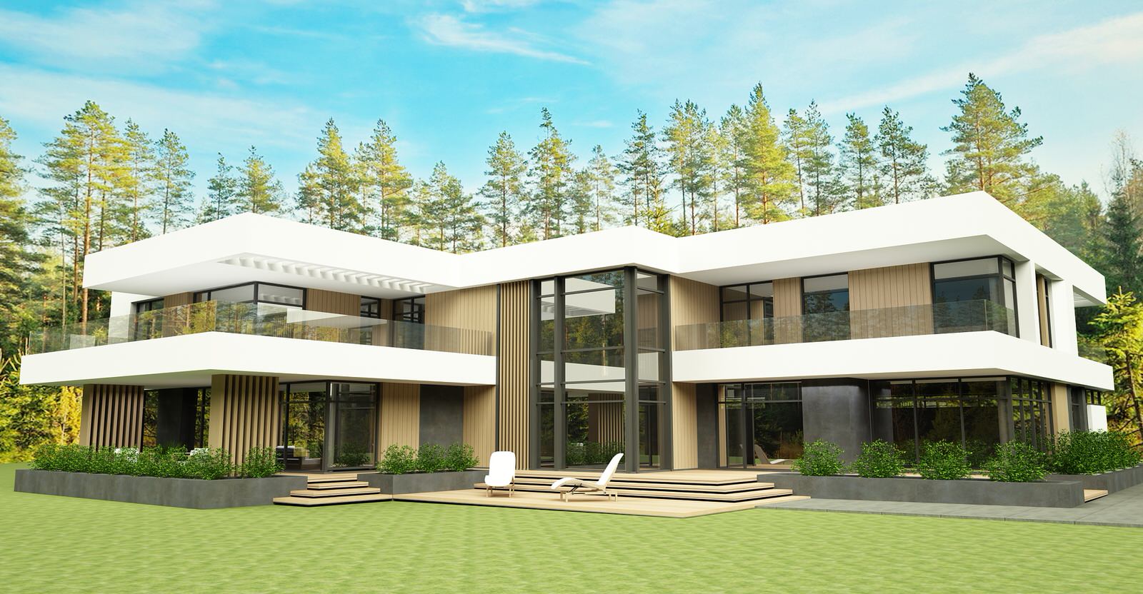 Проект индивидуального жилого дома. КП Руза Фэмили Парк