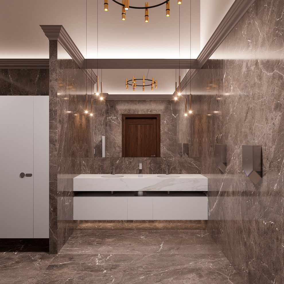 Санузел для МГУ,30 м2