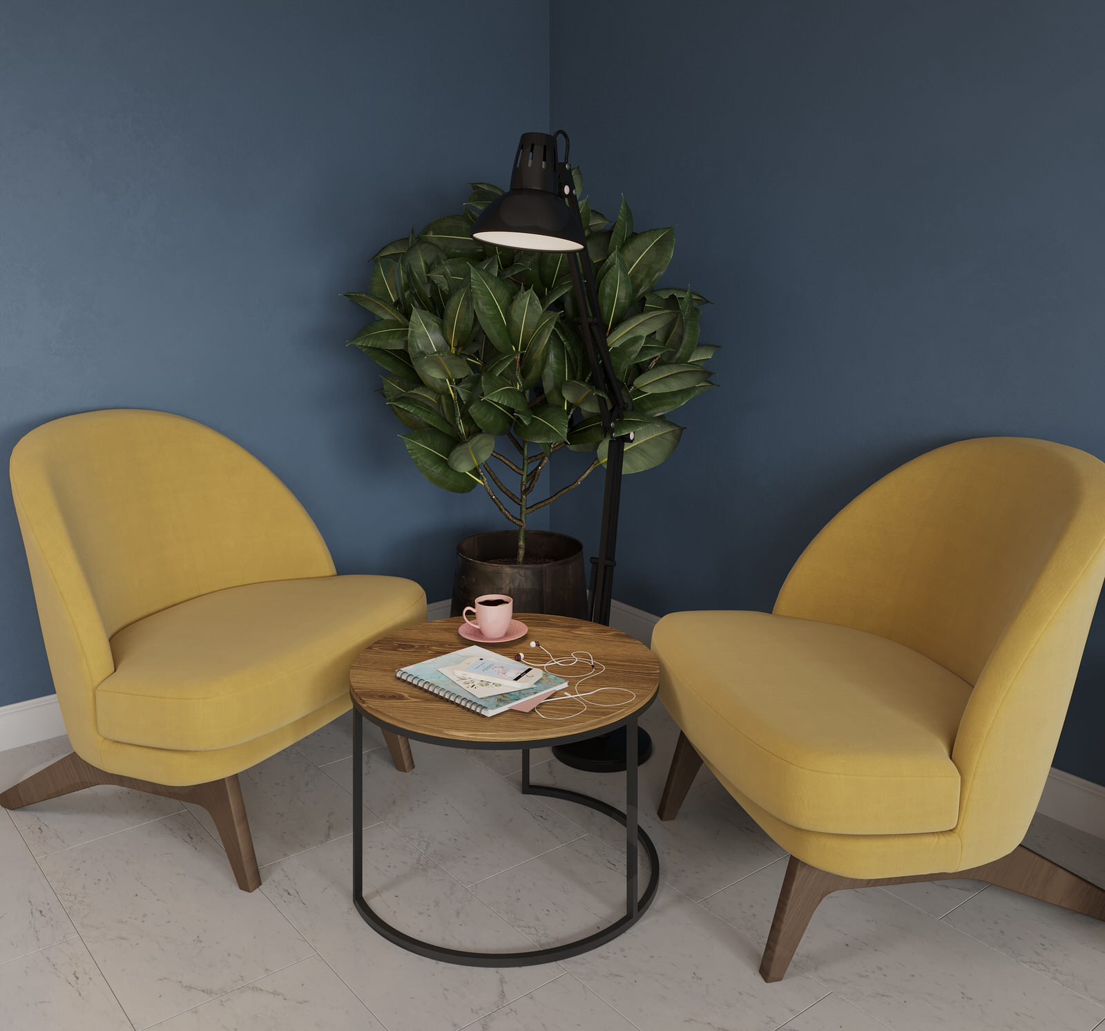 Кухня-гостиная в дачном доме