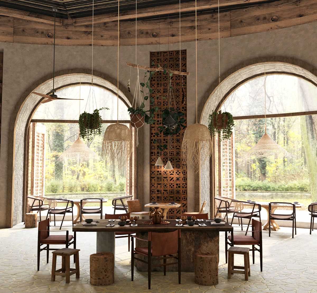 Ресторан в Дубае