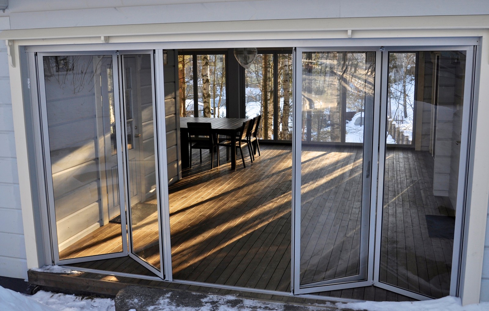 Остекление гостевого дома