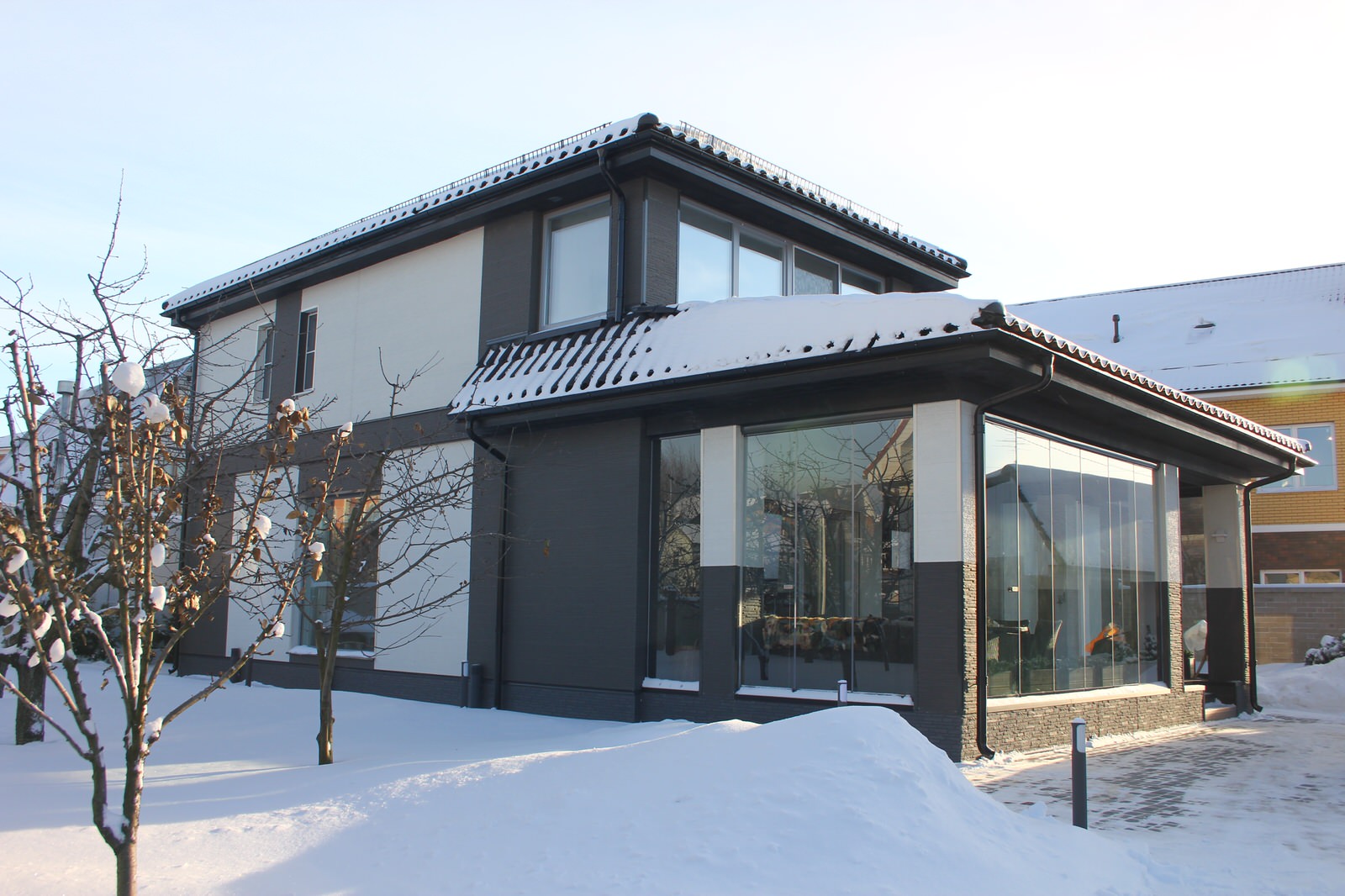 Строительство дома 245 м кв