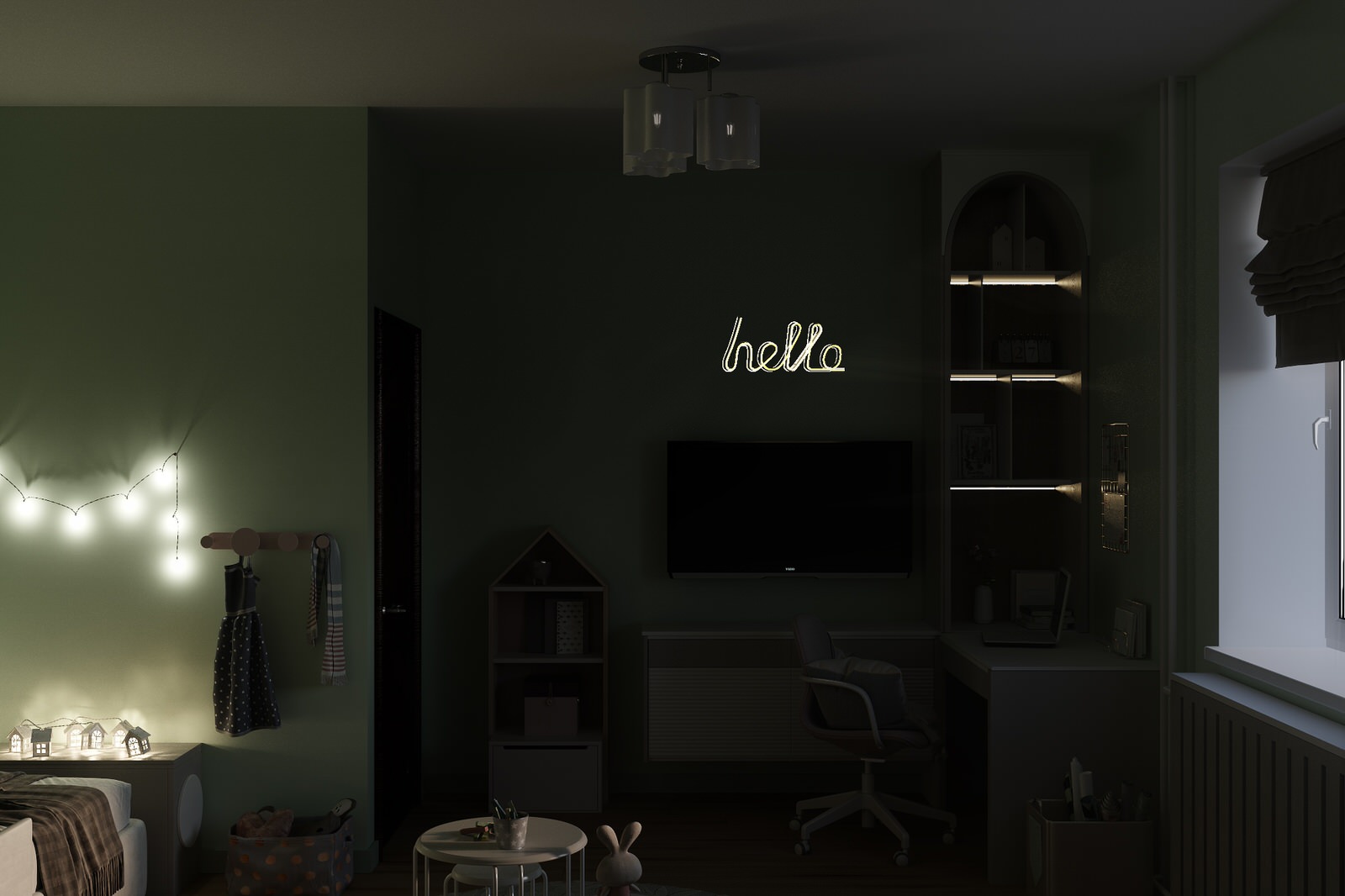 Детская для двеочки