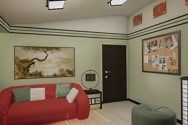 Бильярдная и гостевая в японском стиле