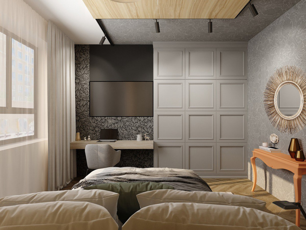 Дизайн проект Квартиры 57 м2 в ЖК Селигер Сити, Москва