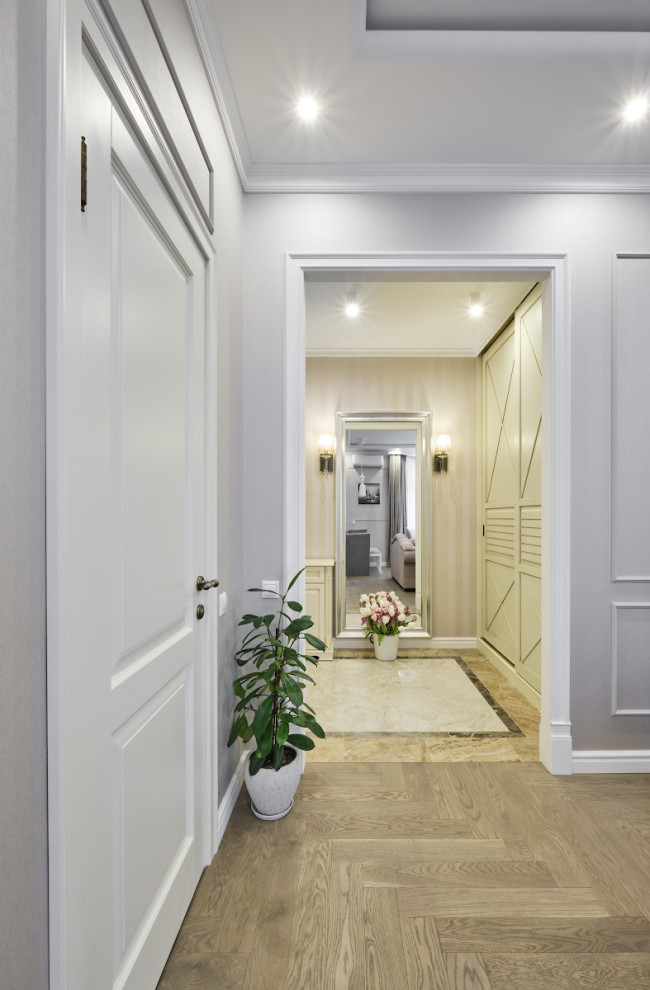 Квартира в светло-серых тонах