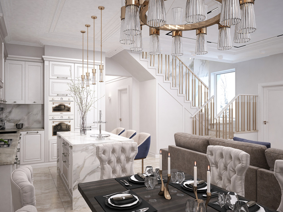 Гостиная в таунхаусе