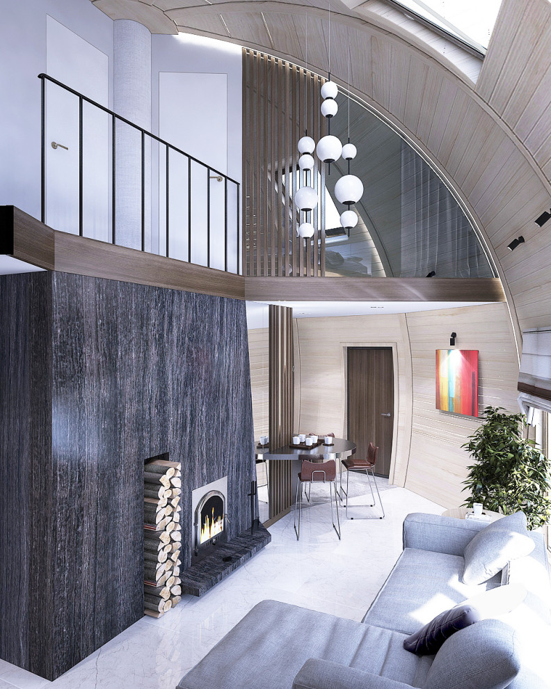 Дом купол гостевой /83м2